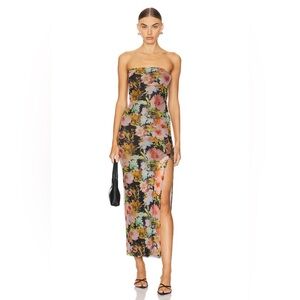 Revolve More to Come Floral Mesh Dress